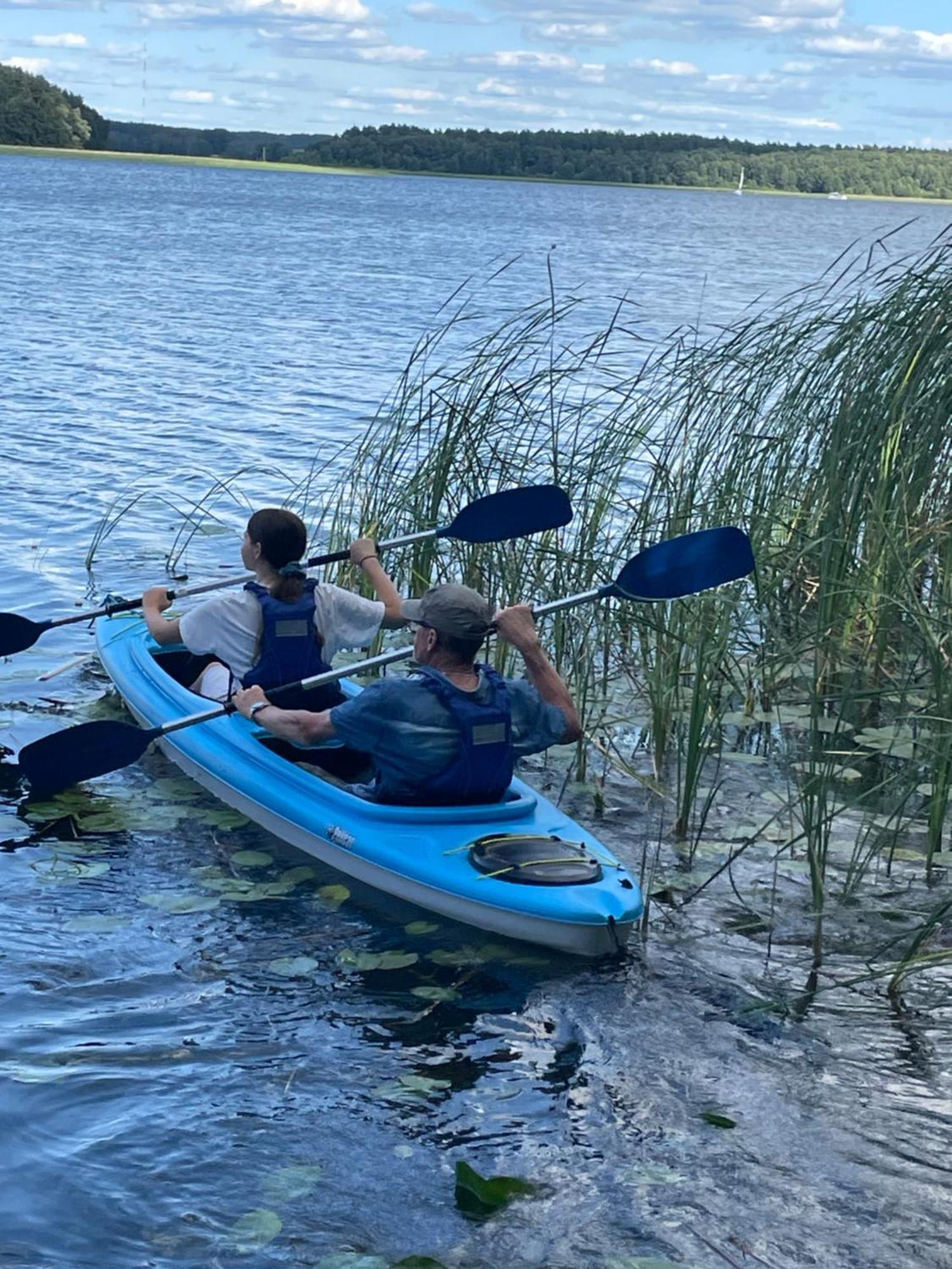 Dom Nad Jeziorem Mazury Pomost Segment 1 Kozin Dış mekan fotoğraf