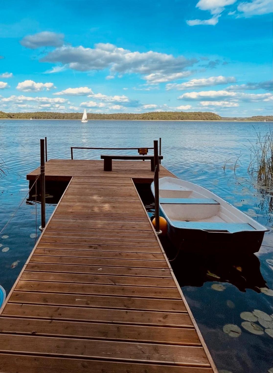 Dom Nad Jeziorem Mazury Pomost Segment 1 Kozin Dış mekan fotoğraf